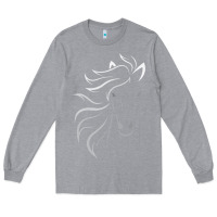 Heather Grey horse lover gifts Long Sleeve Tee - StudioElite