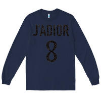 Navy j’adior 8 [tw] Long Sleeve Tee - StudioElite