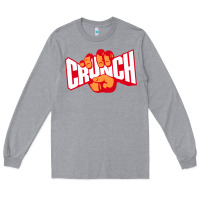 Heather Grey the crunch fitness Long Sleeve Tee - StudioElite