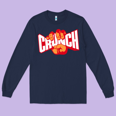 The Crunch Fitness Long Sleeve Tee Designed By Studioelite