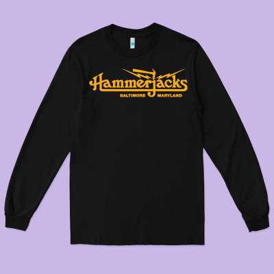 Hammerjacks 70s Long Sleeve Tee Designed By Studioelite