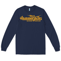 Navy Hammerjacks 70S Long Sleeve Tee - StudioElite