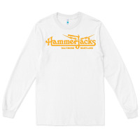 White Hammerjacks 70S Long Sleeve Tee - StudioElite
