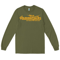 Army Green Hammerjacks 70S Long Sleeve Tee - StudioElite