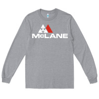 Heather Grey cool mclane design Long Sleeve Tee - StudioElite
