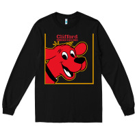 Black clifford the big red dog Long Sleeve Tee - StudioElite