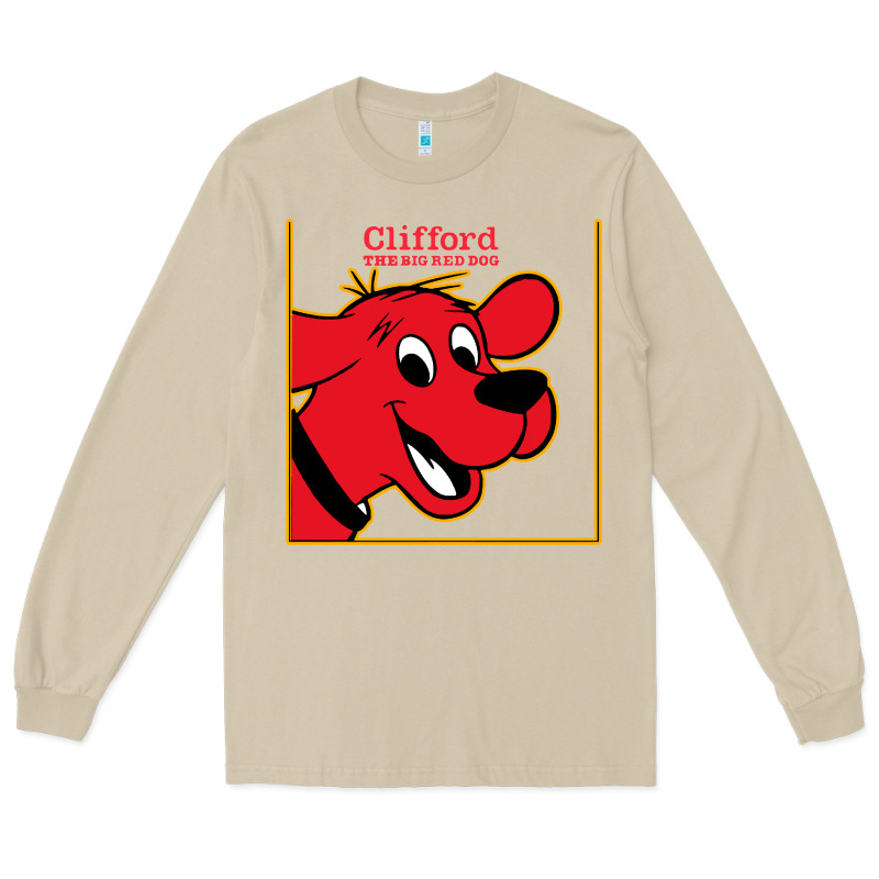 Clifford The Big Red Dog Long Sleeve Tee by StudioElite | Teevron
