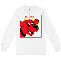 White clifford the big red dog Long Sleeve Tee - StudioElite