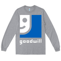 Heather Grey goodwill Long Sleeve Tee - StudioElite