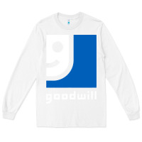 White goodwill Long Sleeve Tee - StudioElite