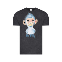 Vintage Black monkey cute animals Vintage Tee - RanaPortraitStore