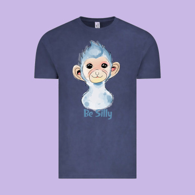 Monkey Cute Animals Vintage Tee Designed By Ranaportraitstore