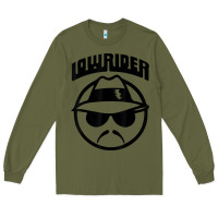 Army Green LOWRIDER T SHIRT Long Sleeve Tee - StudioElite