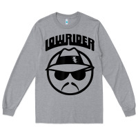 Heather Grey LOWRIDER T SHIRT Long Sleeve Tee - StudioElite