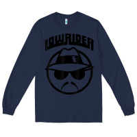 Navy LOWRIDER T SHIRT Long Sleeve Tee - StudioElite