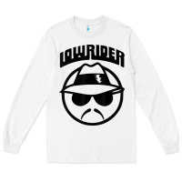 White LOWRIDER T SHIRT Long Sleeve Tee - StudioElite