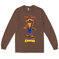 Chestnut Crash Bandicoot  Yo Yo Long Sleeve Tee - StudioElite