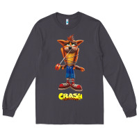 Smoke Crash Bandicoot  Yo Yo Long Sleeve Tee - StudioElite