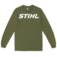 Army Green stihl Long Sleeve Tee - StudioElite
