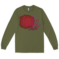 Army Green Delta Dawn Classic Long Sleeve Tee - StudioElite