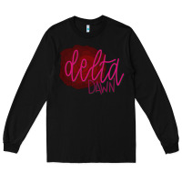 Black Delta Dawn Classic Long Sleeve Tee - StudioElite