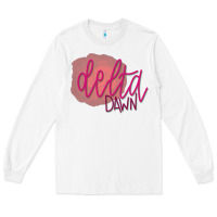 White Delta Dawn Classic Long Sleeve Tee - StudioElite