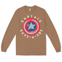 Toasted Coconut Captain Save-A-Hoe Vintage Funny Retro Long Sleeve Tee - StudioElite