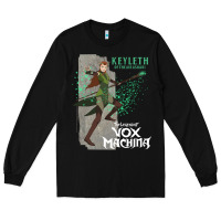 Black the legend of vox machina keyleth long sleeve t sh Long Sleeve Tee - StudioElite