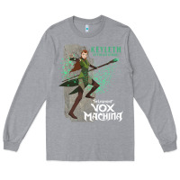 Heather Grey the legend of vox machina keyleth long sleeve t sh Long Sleeve Tee - StudioElite