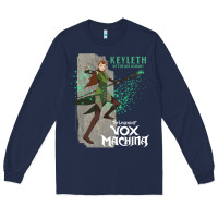 Navy the legend of vox machina keyleth long sleeve t sh Long Sleeve Tee - StudioElite