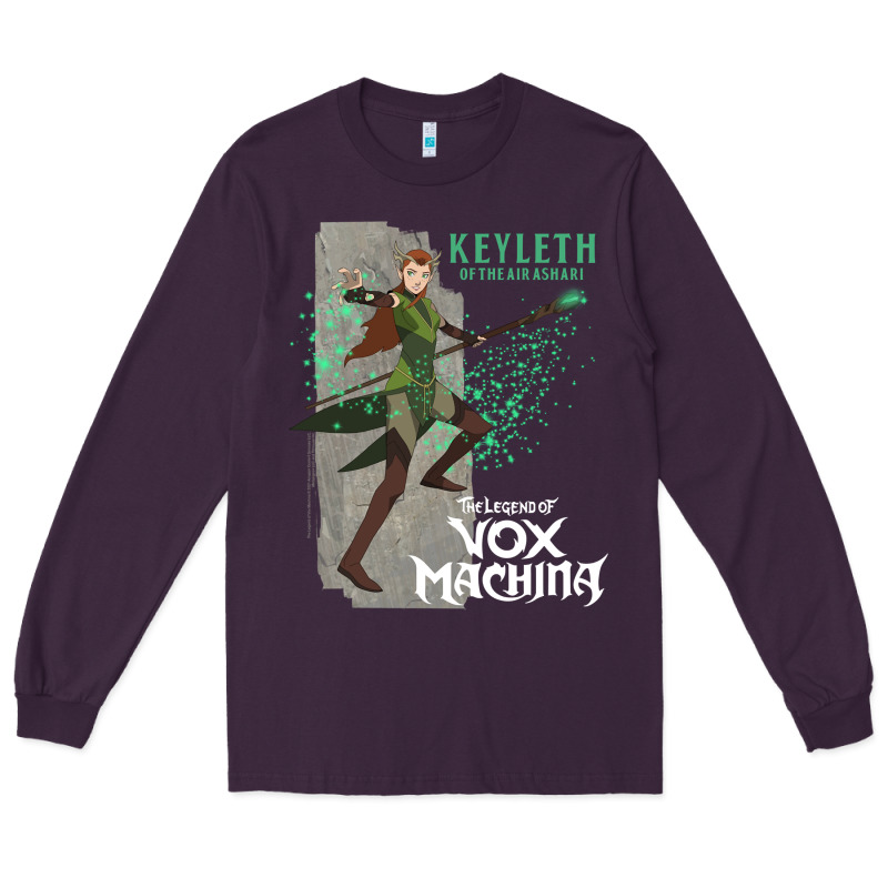 The Legend Of Vox Machina Keyleth Long Sleeve T Sh Long Sleeve Tee by StudioElite | Teevron