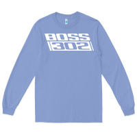 Colony Blue boss 302 (white) Long Sleeve Tee - StudioElite