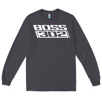 Smoke boss 302 (white) Long Sleeve Tee - StudioElite