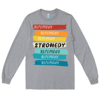 Heather Grey stromedy Long Sleeve Tee - StudioElite