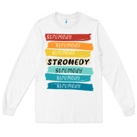 White stromedy Long Sleeve Tee - StudioElite
