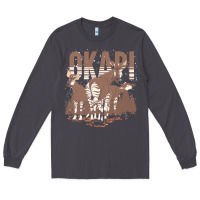 Smoke okapi t  shirt wildlife okapi lover africa safari zoo animal okapi t Long Sleeve Tee - StudioElite