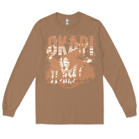 Toasted Coconut okapi t  shirt wildlife okapi lover africa safari zoo animal okapi t Long Sleeve Tee - StudioElite