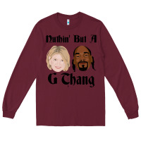 Burgundy Snoop And Martha G Thang Perfect Gift Long Sleeve Tee - StudioElite