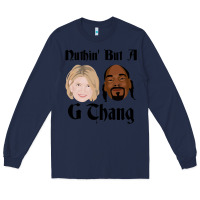 Navy Snoop And Martha G Thang Perfect Gift Long Sleeve Tee - StudioElite