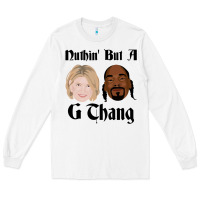 White Snoop And Martha G Thang Perfect Gift Long Sleeve Tee - StudioElite
