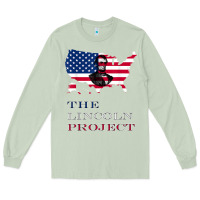 Matcha the lincoln project save usa abraham lincoln american flag t shirt Long Sleeve Tee - StudioElite
