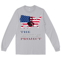 Moon Dust the lincoln project save usa abraham lincoln american flag t shirt Long Sleeve Tee - StudioElite