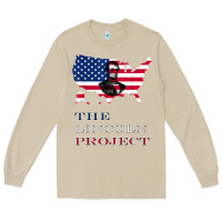 Mushroom the lincoln project save usa abraham lincoln american flag t shirt Long Sleeve Tee - StudioElite