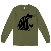 Army Green washington state cougars football Long Sleeve Tee - StudioElite
