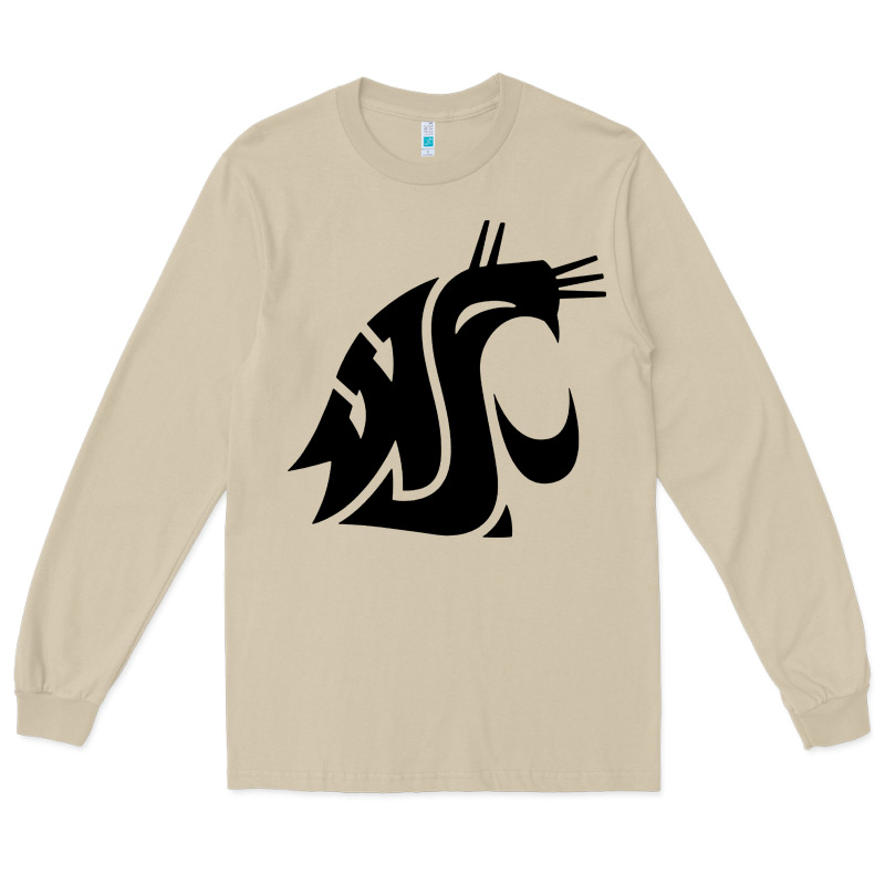 Washington State Cougars Football Long Sleeve Tee by StudioElite | Teevron