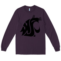 Plum washington state cougars football Long Sleeve Tee - StudioElite