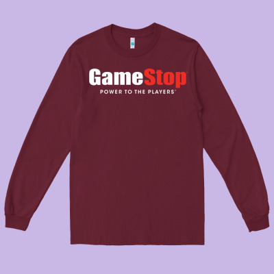 Gamestop Long Sleeve Tee Designed By Studioelite