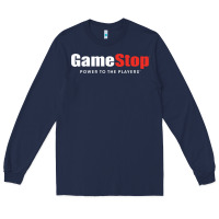 Navy GameStop Long Sleeve Tee - StudioElite