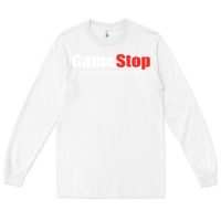 White GameStop Long Sleeve Tee - StudioElite