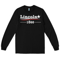 Black president abraham lincoln campaign honest abe gift t shirt Long Sleeve Tee - StudioElite